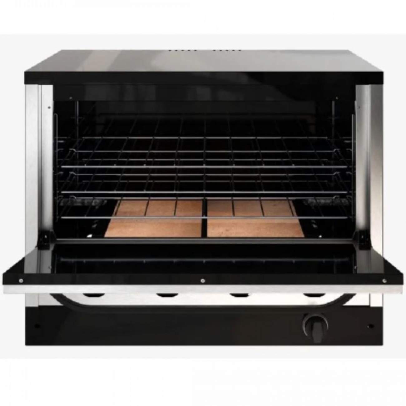 Imagen Horno Pizzero Saho Kuma-108038 6 Moldes Gn Inoxidable