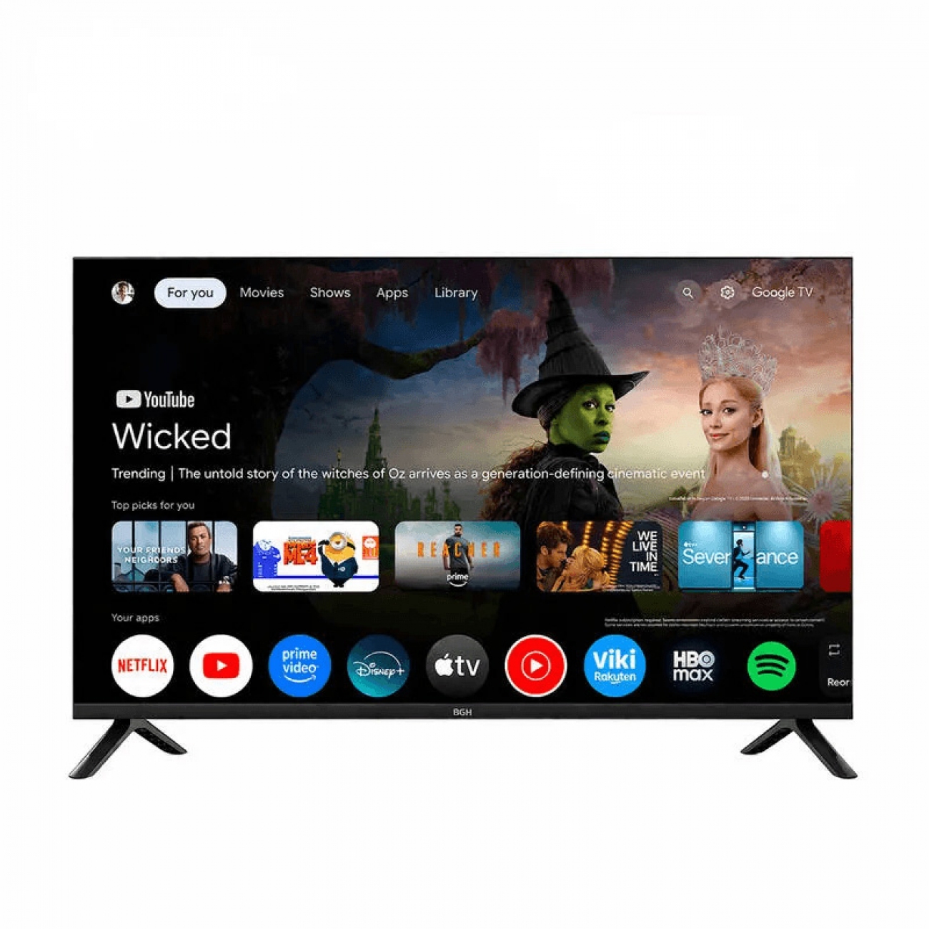 Imagen Smart Tv 32" Bgh B3226g5g Hd Android Tv Hdmi Usb