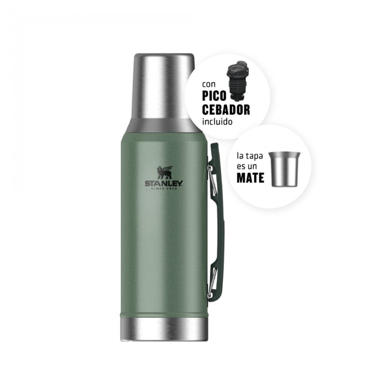 Imagen Termo Stanley 1.2 L Acero Inoxidable Verde