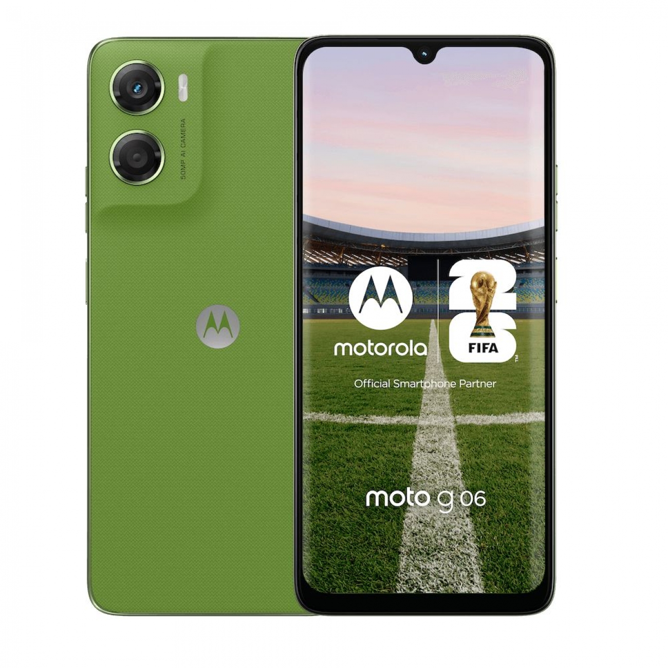 Imagen Celular Motorola G06 4gb 128gb 6.9" Verde