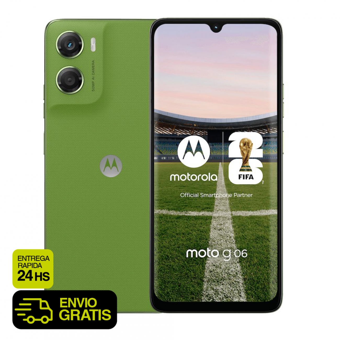 Imagen Celular Motorola G06 4GB 128GB 6&period;9" Verde