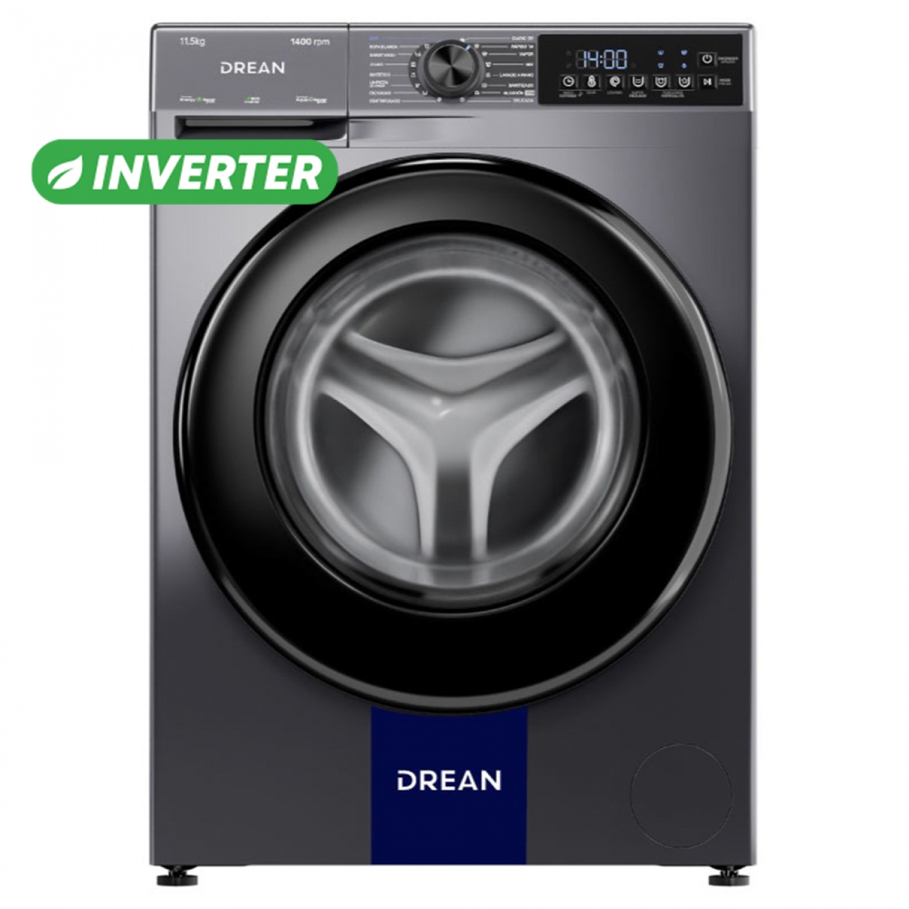 Imagen Lavarropas Autom&aacute;tico Inverter Drean LFDR1114ISG0 11&comma;5kg