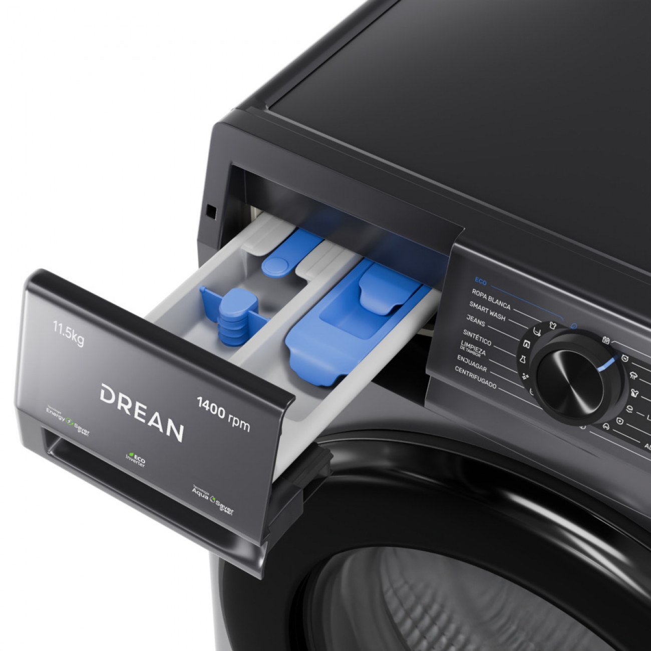Imagen Lavarropas Autom&aacute;tico Inverter Drean LFDR1114ISG0 11&comma;5kg