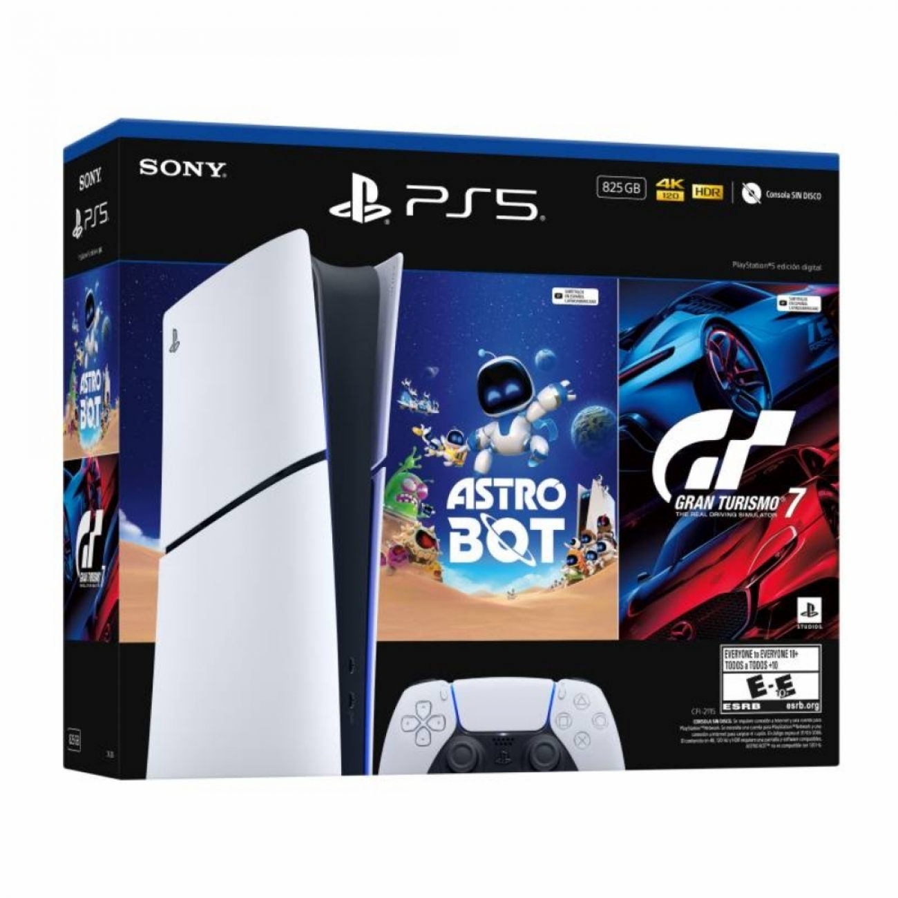 Imagen Consola Sony Playstation 5 PS5 Slim Digital 825 Gb