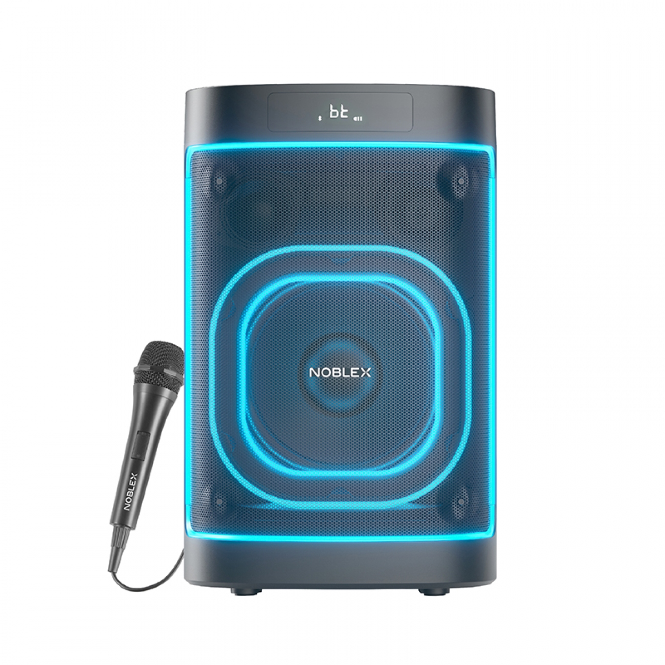 Imagen Torre de Sonido Noblex 94SQ108G1 3100W BT Luces Karaoke