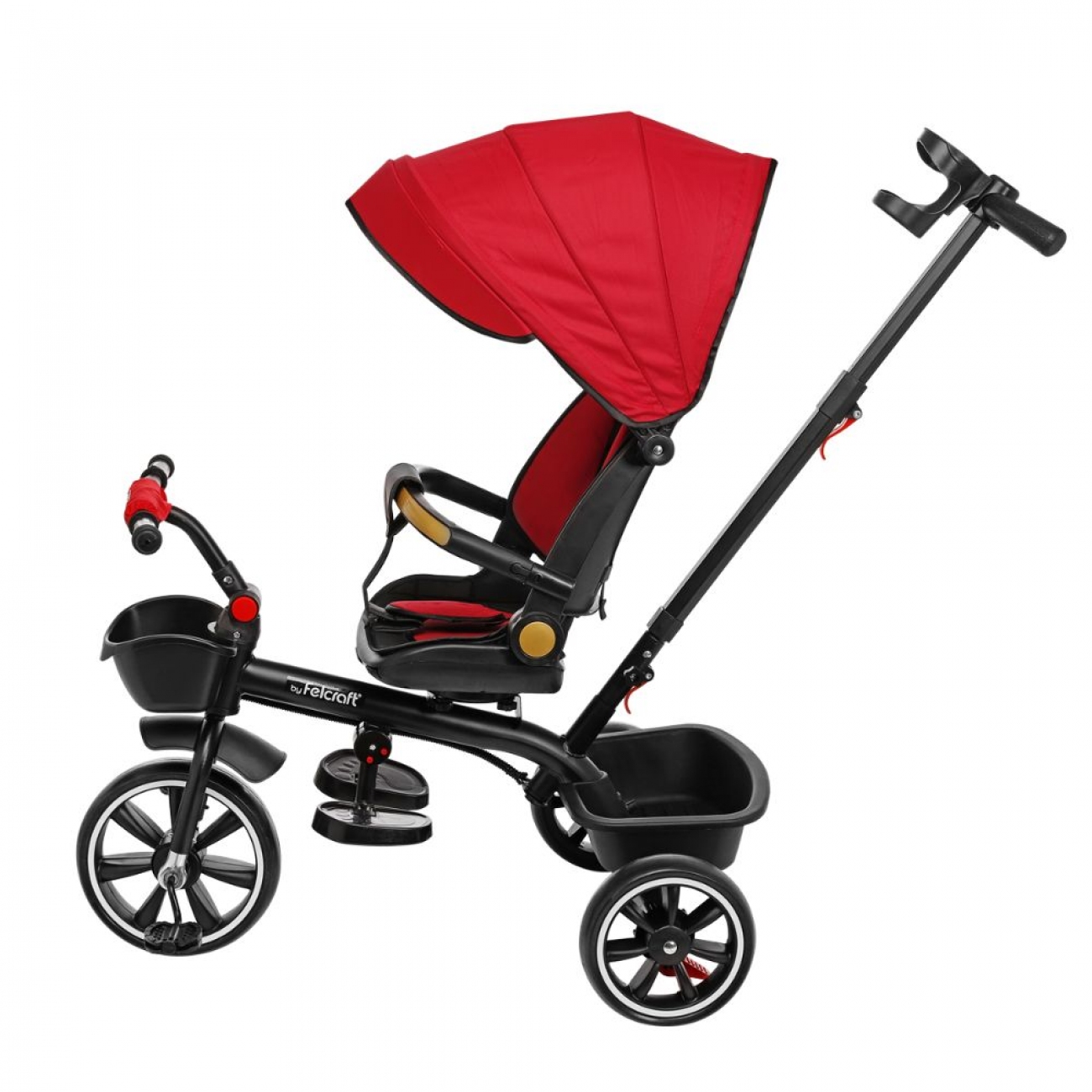 Imagen Triciclo Flecraft Hasta 25 kg 3211E Rojo
