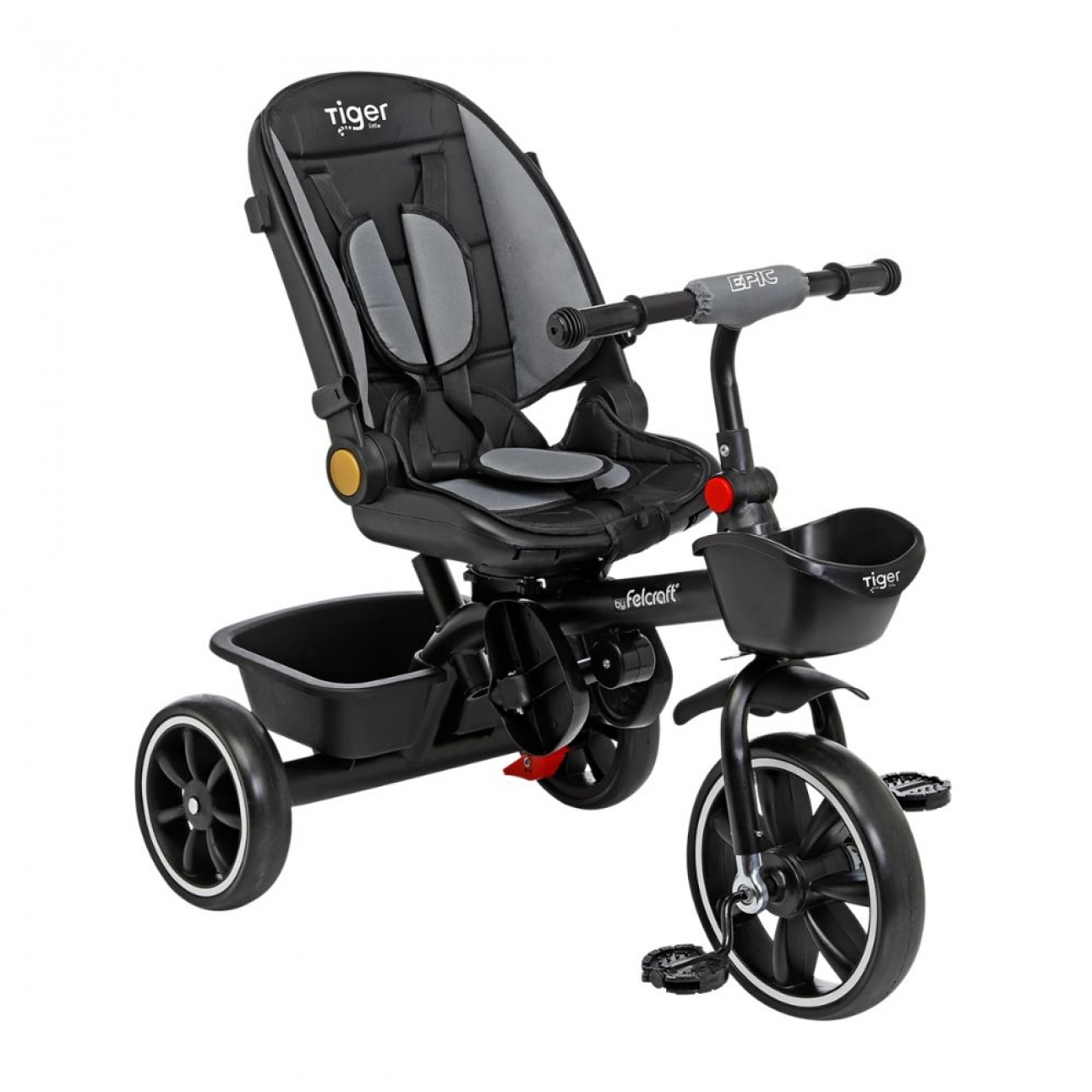 Imagen Triciclo Flecraft Hasta 25 kg 3211E Gris