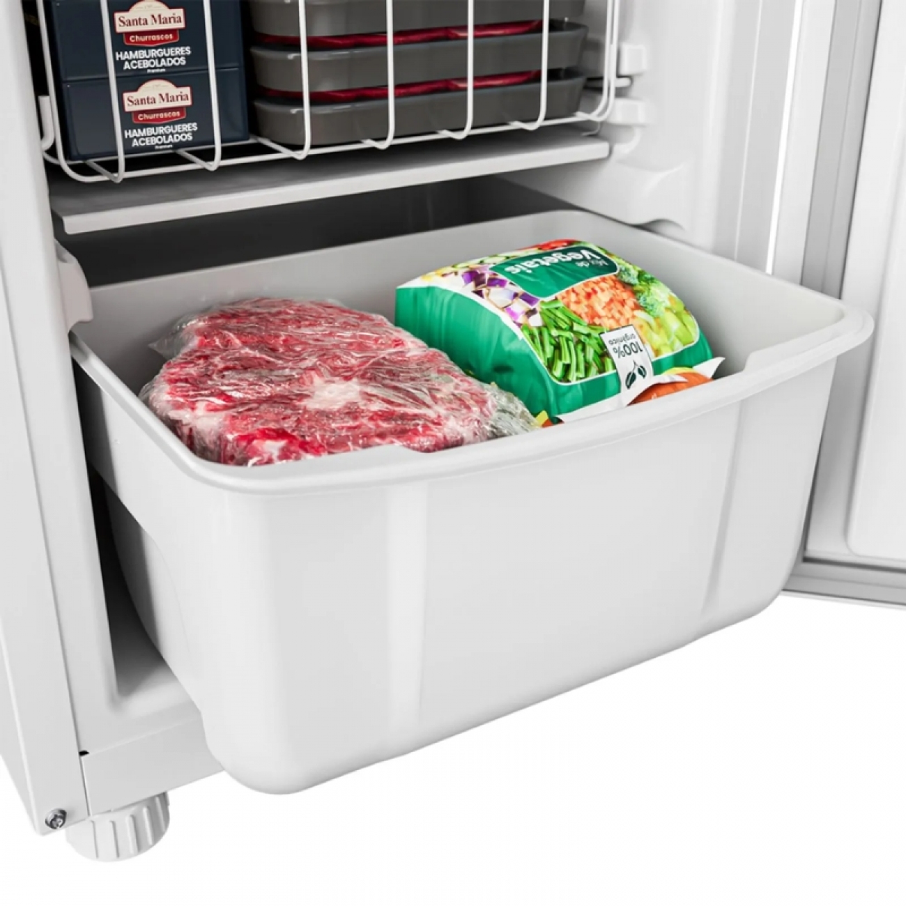 Imagen Freezer Vertical Eslabon De Lujo EVU20MBDIM 142Lts Blanco
