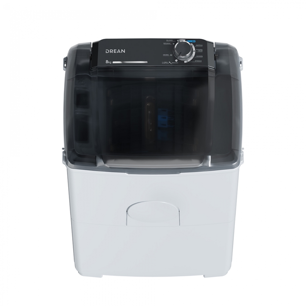 Imagen Lavarropas Semiautomatico Drean LTDR87SB 8Kg 7 Prog Desagote