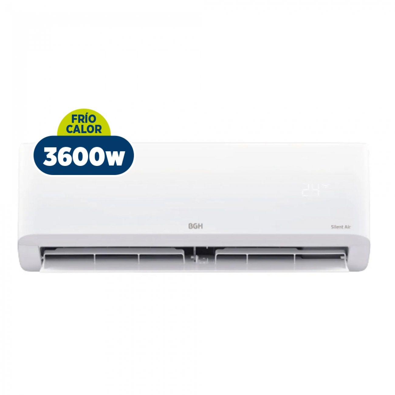 Imagen Aire Acond Split BGH BS35WCDW 3096Fg 3600W Fr&iacute;o Calor
