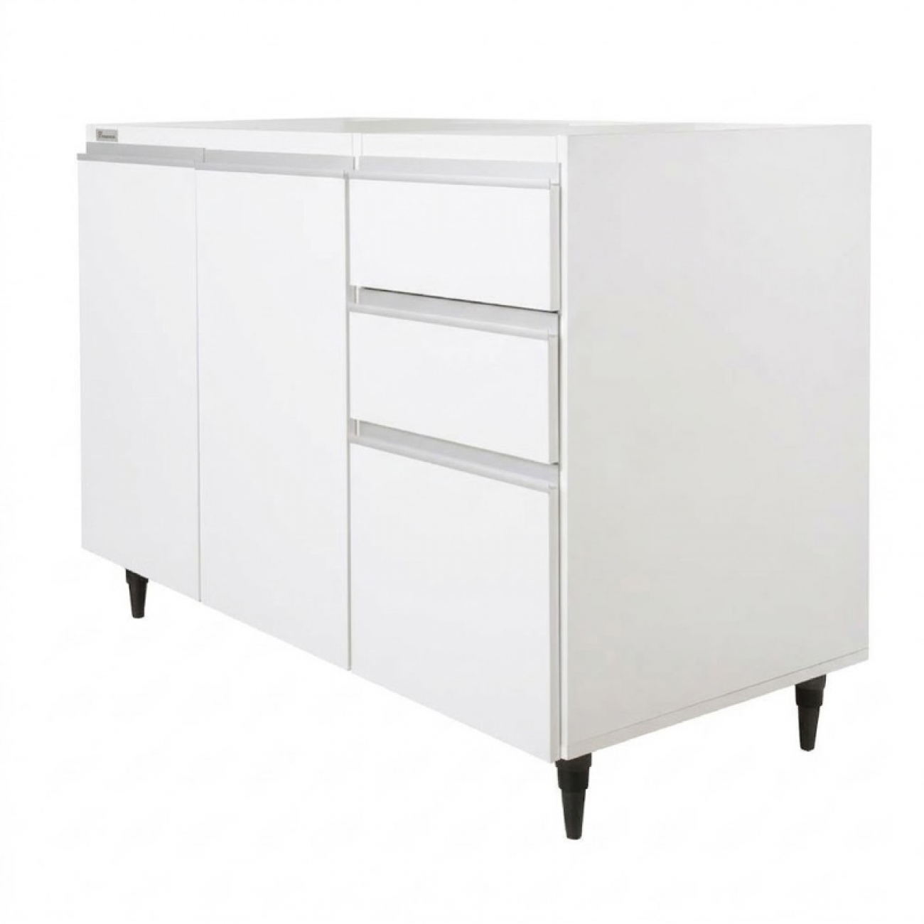 Imagen Bajo Mesada Platinum 3002-3 1&period;20M 2 Puertas Blanco