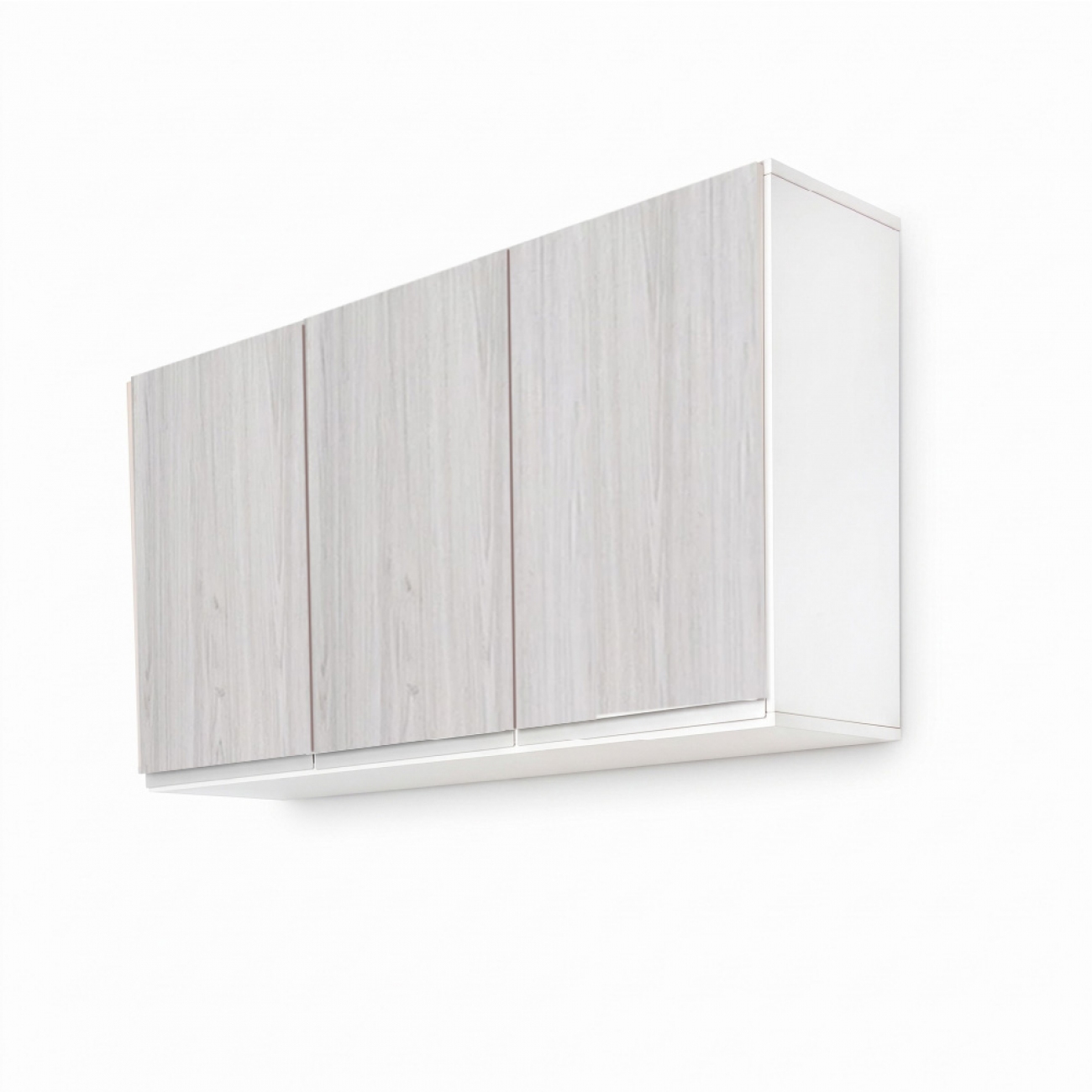 Imagen Alacena Platinum 3038-0I 1&period;20M 3 Puertas Blanco&sol;Gris Andino