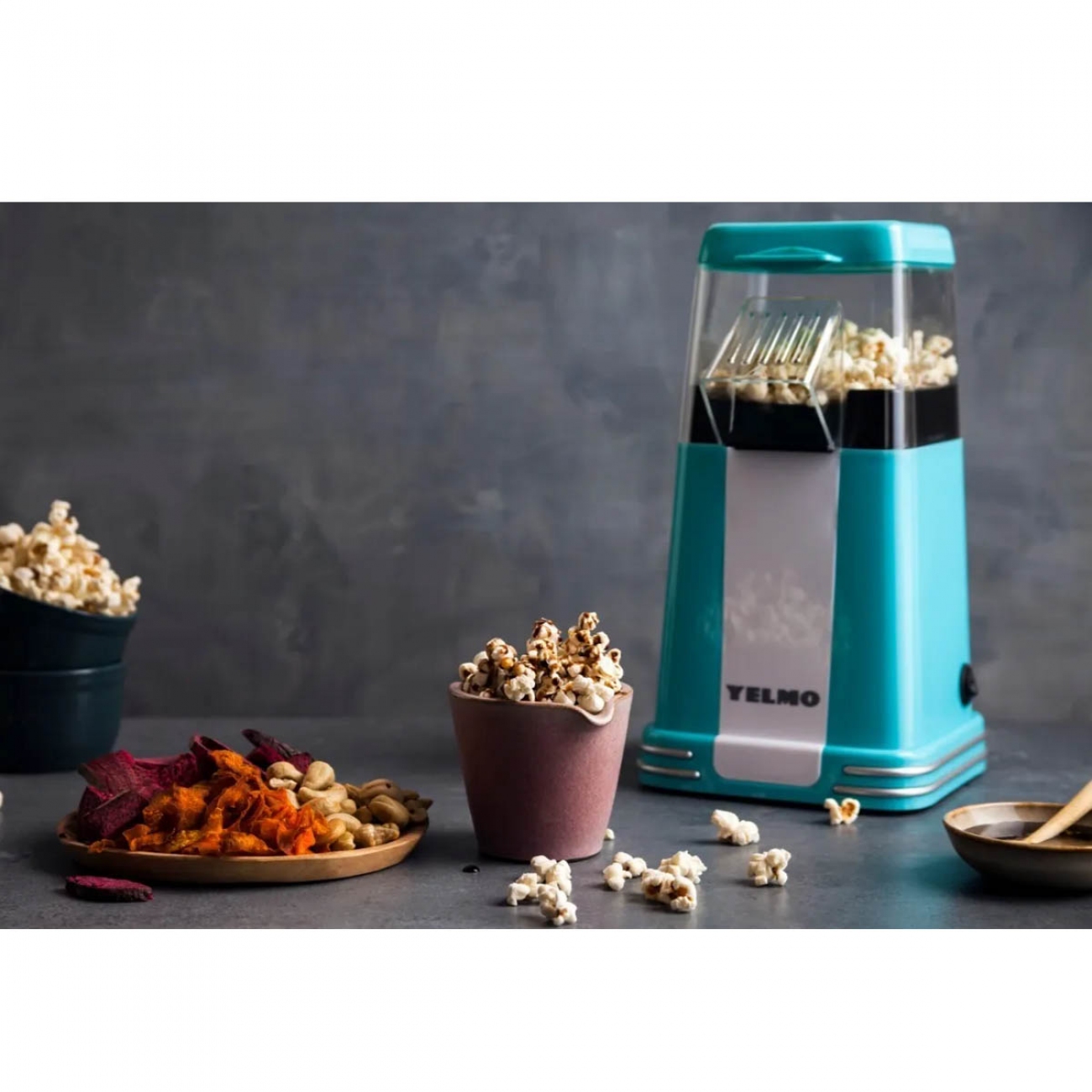Imagen Pochoclera Yelmo PO-3700 1200W Listo en 4 Minutos
