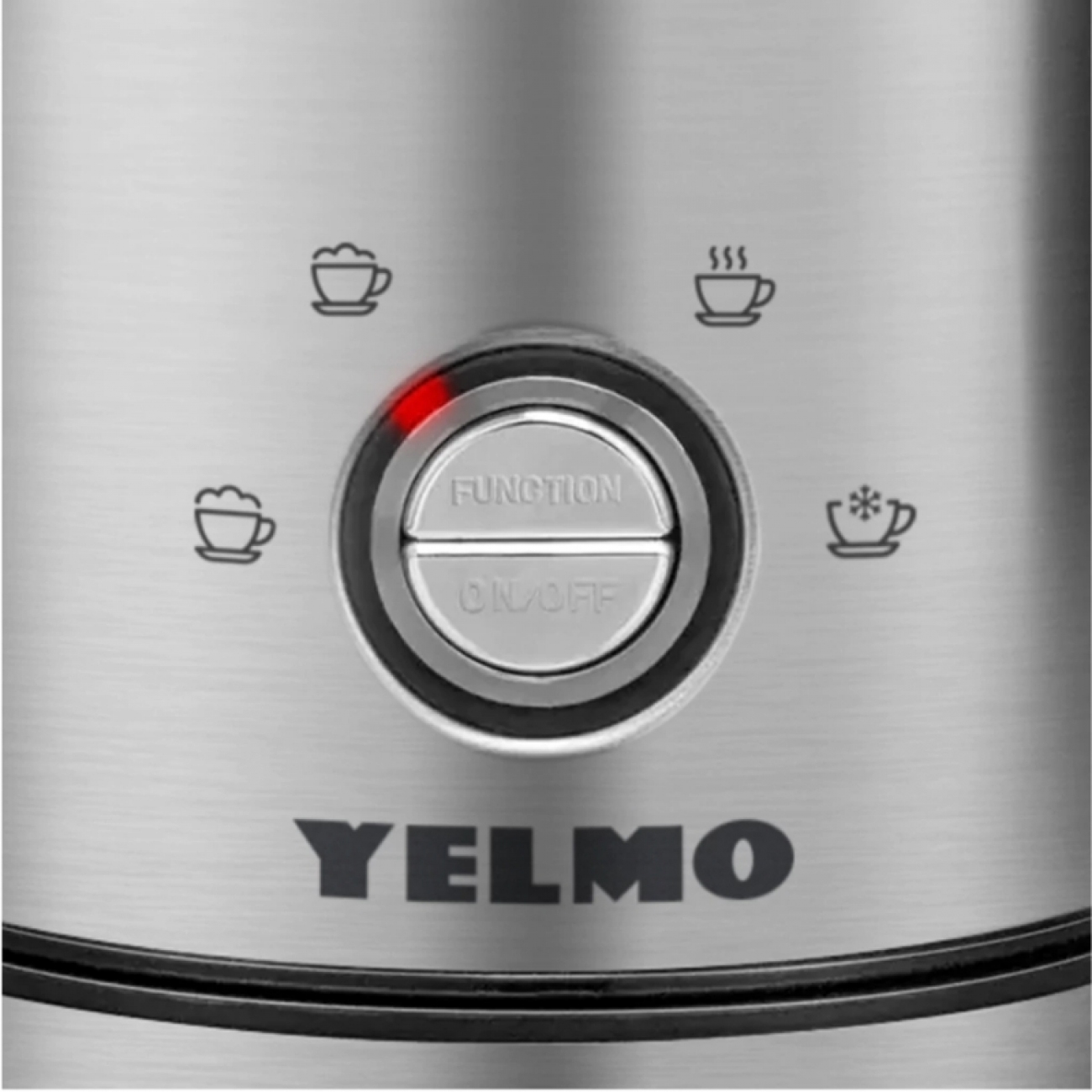 Imagen Espumador De Leche Yelmo EL9501 500W 300Ml Inox