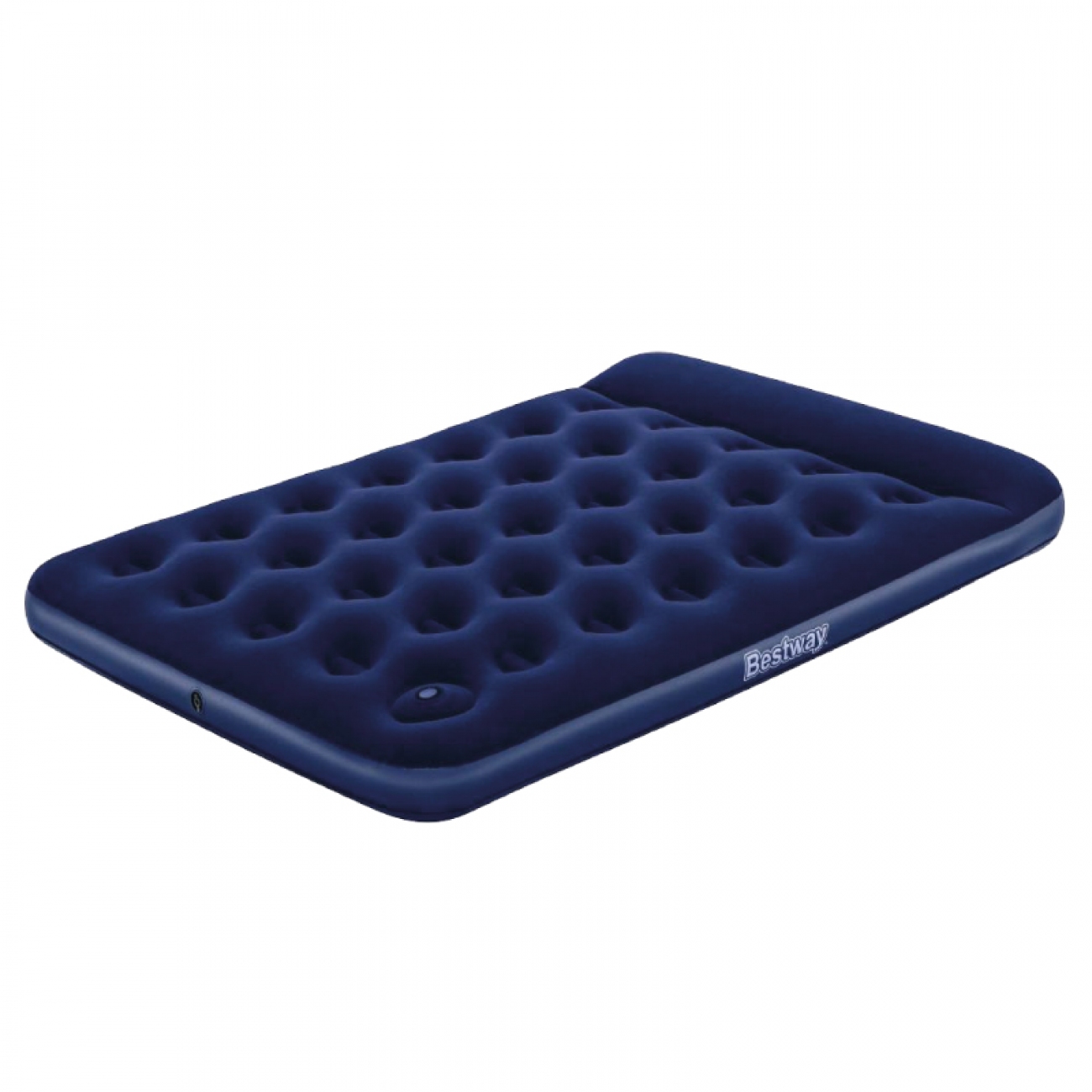 Imagen Colchon Inflable Bestway 2 Plazas 191x137x22 Inflador Pie