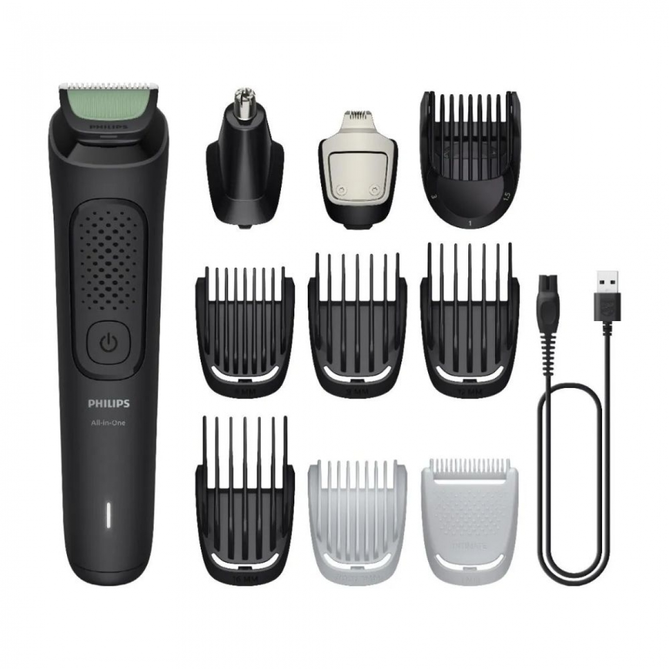 Imagen Cortabarba Inal&aacute;mbrico Philips MG3931&sol;15 10 Accesorios