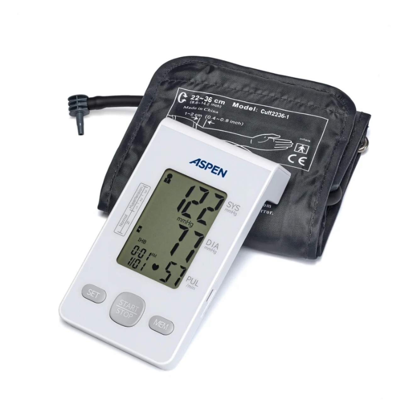 Imagen Tensiometro De Brazo Aspen DBP6192 Digital Pilas AAA