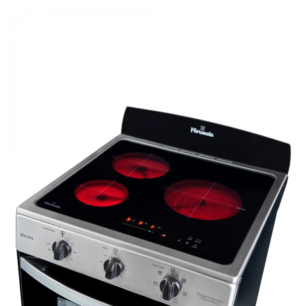 Imagen Cocina electrica Florencia 8638G Vitroceramica 56Cm
