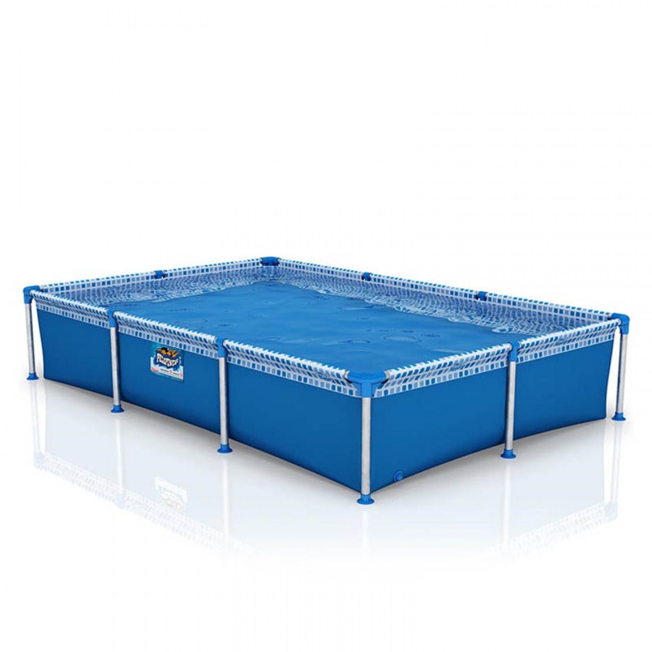 Imagen Pileta Pelopincho De Lona 1030 1500 L 2,4 X 1,55 X 0,40 Mts